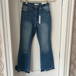 Women's Blue Flared Jeans